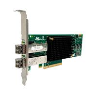 TARJETA DE RED XFUSION EMULEX HBA 32GB FC (LPE32002)  2-PORT,SFP+(WITH 2X MULTI-MODE OPTICAL TRANSCEIVER),PCIE 3.0 X8, - Garantía: 1 AÑO -