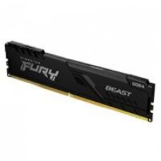 MEMORIA RAM KINGSTON FURYBEAST DDR4 BLACK 16GB 2666MHZ DIMM(KF426C16BB/16G), - Garantía: 99 AÑOS -