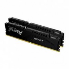 MEMORIA RAM KINGSTON FURYBEAST DDR5 32GB 5200MHZ DIMM(KIT2)(KF552C40BBK2-32), - Garantía: 99 AÑOS -