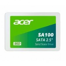 UNIDAD DE ESTADO SOLIDO SSD INTERNO 120GB ACER SA100 2.5 SATA 3 (BL.9BWWA.101), - Garantía: 3 AÑOS -