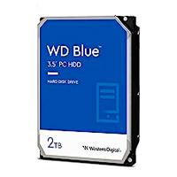 DISCO DURO INTERNO WD BLUE 2TB 3.5 ESCRITORIO SATA3 6GB S 64MB 5400RPM WINDOWS WD20EARZ, - Garantía: 2 AÑOS -