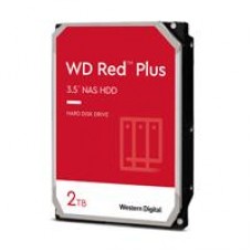 DISCO DURO INTERNO WD RED PLUS 2TB 3.5 ESCRITORIO SATA3 6GB/S 64MB 5400RPM 24X7 HOTPLUG NAS 1-8 BAHIAS WD20EFPX, - Garantía: 3 AÑOS -