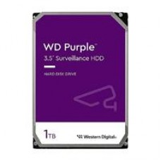 DISCO DURO INTERNO WD PURPLE 1TB 3.5 ESCRITORIO SATA3 6GB/S 64MB 5400RPM 24X7 DVR NVR 1-8 BAHIAS 1-64 CAMARAS WD11PURZ, - Garantía: 3 AÑOS -