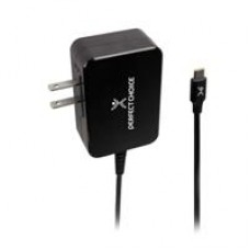 ADAPTADOR CARGADOR DE CORRIENTE CON CABLE 1.8 METROS DE 65W USB-C PERFECT CHOICE - NEGRO, - Garantía: 1 AÑO -