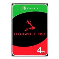 DISCO DURO INTERNO SEAGATE IRONWOLF PRO 4TB 3.5 ESCRITORIO SATA3 6GB/S 256MB 7200RPM 24X7 HOT-PLUG NAS 1-24 BAHIAS, - Garantía: 5 AÑOS -