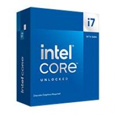 PROCESADOR INTEL CORE I7-14700KF S-1700 14A GEN /HASTA 5.6 GHZ /CACHE 33MB /20 CORES (8P+12E) /SIN GRAFICOS /SIN DISIPADOR /GAMER ALTO IPA, - Garantía: 3 AÑOS -