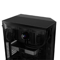 GABINETE NZXT H6 FLOW/ VIDRIO TEMPLADO/BLANCO/ATX, MICRO-ATX, MINI-ITX/ MID TOWER/GAMER, - Garantía: 1 AÑO -