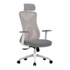 SILLA ERGONOMICA ACTECK FLOE PRO EC737 / INCLINACION 35 GRADOS / MARIPOSA CLASE 4 / MAX 120 KG / PISTON CLASE 4 / REPOSABRAZOS FIJO / BLANCO / AC-937245, - Garantía: 1 AÑO -