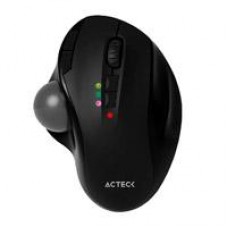 MOUSE ACTECK VIRTUOS ART MI790 / INALAMBRICO / DUAL  BLUETOOTH + USB / 2400 DPI AJUSTABLE / TRACKBALL / 7 BOTONES + SCROLL / RECARGABLE / NEGRO / AC-936309, - Garantía: 1 AÑO -