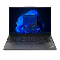 LAPTOP LENOVO THINK E16 GEN 1// CORE I7-1355U 1.7 GHZ // 16 GB (8GB SOLDERED DDR4-3200 + 8GB SO-DIMM DDR4-3200)// 512GB SSD M.2 2242// 16 WUXGA// RJ-45// FINGERPRINT// WIN 11 PRO// 3Y ONSITE, - Garantía: 3 AÑOS -