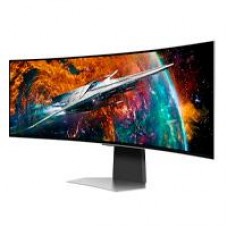 MONITOR LED SAMSUNG 49 PULGADAS, WIDESCREEN, 5120 X1440, ODYSSEY OLED G9 G95SC, COLOR SILVER, 1 HDMI, 1 D. PORT, USB HUB, WIFI, BLUETOOTH, BOCINAS, GAMER 240HZ, 1800R, .03MS, CURVO, - Garantía: 3 AÑOS -