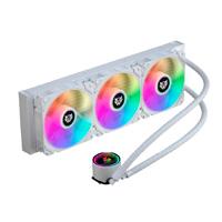 ENFRIAMIENTO LIQUIDO GAMER BALAM RUSH HYDROX PRO HX30 / 3 VENTILADORES / 120MM / ILUMINACION ARGB / RODAMIENTO HIDRAULICO / 50 CFM / SILENCIOSO 30 DB / 2400 RPM / BLANCO / BR-937351, - Garantía: 1 AÑO -