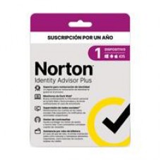 NORTON IDENTITY ADVISOR PLUS 1 DISPOSITIVO / 1 AÑO (CAJA), - Garantía: SG -