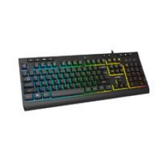 TECLADO ACTECK AUREAN PRO TA477G / ALAMBRICO USB / MULTIMEDIA / ILUMINACION RGB / ANTI-GHOSTING / 105 TECLAS/ MEMBRANA / ESPAÑOL / NEGRO / AC-936743, - Garantía: 1 AÑO -