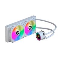 ENFRIAMIENTO LIQUIDO CPU GAMER BALAM RUSH HYDROX PRO HX20 / 2 VENTILADORES / 120MM / ILUMINACION ARGB / ALUMINIO / BLANCO / BR-937375, - Garantía: 1 AÑO -