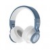 AUDIFONOS BACKDROP INALAMBRICOS DE DIADEMA BLUETOOTH - ALAMBRICOS COLOR BLANCO CON AZUL, - Garantía: SG -