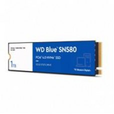 UNIDAD DE ESTADO SOLIDO SSD INTERNO WD BLUE SN580 1TB M.2 2280 NVME PCIE GEN4 LECT.4150MBS ESCRIT.4150MBS TBW600 PC LAPTOP MINIPC WDS100T3B0E, - Garantía: 5 AÑOS -