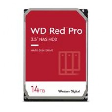 DISCO DURO INTERNO WD RED PRO 14TB 3.5 ESCRITORIO SATA3 6GB/S 512MB 7200RPM 24X7 HOTPLUG NAS 1-24 BAHIAS WD142KFGX, - Garantía: 5 AÑOS -