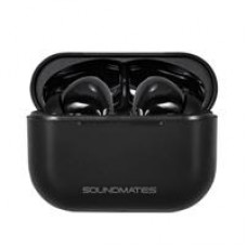 AUDIFONOS INALAMBRICOS SOUNDMATE V2 8483HD CON ESTUCHE DE CARGA NEGRO, - Garantía: 1 AÑO -