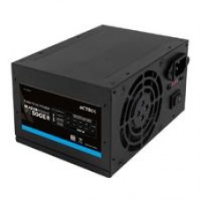 FUENTE DE PODER ACTECK BLAZAR PRIME FT500P / ATX / 500 W / NO MODULAR / VENTILADOR 80 MM / 1 AÑOS DE GARANTIA / NEGRO / AC-938143, - Garantía: 1 AÑO -