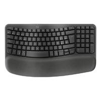 TECLADO LOGITECH WAVE KYES GRAFITO INALAMBRICO ERGONOMICO EASY-SWITCH BLUETOOTH LOGI BOLT, - Garantía: 1 AÑO -