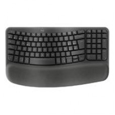 TECLADO LOGITECH WAVE KYES GRAFITO INALAMBRICO ERGONOMICO EASY-SWITCH BLUETOOTH LOGI BOLT, - Garantía: 1 AÑO -