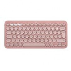 TECLADO LOGITECH PEBBLE KEYS 2 K380S ROSA INALAMBRICO EASY-SWITCH BLUETOOTH LOGI BOLT NO INCLUIDO. (ESPAÑOL), - Garantía: 1 AÑO -