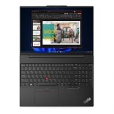 LAPTOP LENOVO THINK E16 GEN1// CORE I5-1335U 1.3 GHZ// 16GB (8GB SOLDERED DDR4-3200 + 8GB SO-DIMM DDR4-3200)//512GB SSD M.2 2242//16 WUXGA// NON-BACKLIT, SPANISH//WIN 11 PRO// RJ-45// 3Y ONSITE, - Garantía: 3 AÑOS -