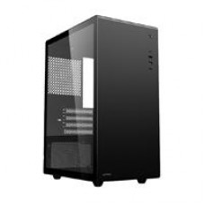 GABINETE ACTECK NEUSS PRO GI717 / MINI TORRE / MICRO ATX, ITX / PANEL CRISTAL TEMPLADO, METAL / 3 AÑOS DE GARANTIA / NEGRO / AC-935937, - Garantía: 3 AÑOS -