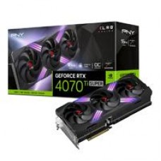 TARJETA DE VIDEO PNY NVIDIA GEFORCE RTX 4070 TI SUPER ARGB TRIPL FAN XLR8 OC /16GB GDDR6X/PCIE X16 4.0/GAMA ALTA/GAMER, - Garantía: 1 AÑO -