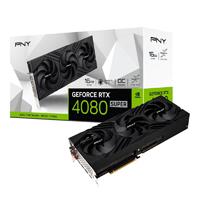 TARJETA DE VIDEO PNY NVIDIA GEFORCE RTX 4080 SUPER LED TRIPL FAN OC /16GB GDDR6X/PCIE X16 4.0/GAMA ALTA/GAMER, - Garantía: 1 AÑO -