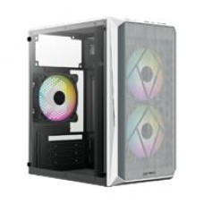 GABINETE ACTECK DOOM GI630 / MINI TORRE / MICRO ATX - MINI ITX / FUENTE DE PODER 500W / PANEL ACRILICO / 3 VENTILADORES FRGB INCLUIDOS / BLANCO / AC-935746, - Garantía: SG -