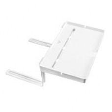 SOPORTE ACTECK VAULT EASE BC424 / SOPORTE PARA CAMA TIPO BURO / ALTURA AJUSTABLE / METAL / HASTA 15 KG / BLANCO / AC-936606, - Garantía: 1 AÑO -