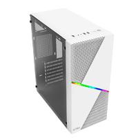 GABINETE ACTECK DRACO GM450 / ATX/ MICRO ATX / ITX / USB 2.0 X 2 / FUENTE DE PODER 500 W INCLUIDA / BLANCO / AC-935722, - Garantía: SG -