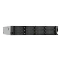 NAS QNAP TS-H1277AXU-RP-R7-32G-US/12 BAHIAS SATA 3.5/RACK2U/AMDRYZEN7 8NUCLEOS HASTA 5.3GHZ/32GB RAM HASTA 128GB/ 2.5GBE(2)/10GBE(2)/USB3.2(2)/FUENTERED/HOTSWAP/NO INCLUYE DISCOS, - Garantía: 5 AÑOS -