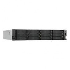 NAS QNAP TS-H1277AXU-RP-R7-32G-US/12 BAHIAS SATA 3.5/RACK2U/AMDRYZEN7 8NUCLEOS HASTA 5.3GHZ/32GB RAM HASTA 128GB/ 2.5GBE(2)/10GBE(2)/USB3.2(2)/FUENTERED/HOTSWAP/NO INCLUYE DISCOS, - Garantía: 5 AÑOS -