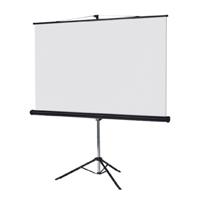 PANTALLA PROYECCION DE TRIPIE MULTIMEDIA SCREEN MST-180, 100 PULGADAS DIAGONAL, MEDIDA 180 CM X 180 CM, FORMATO 1:1, COLOR BLANCO MATE, PORTATIL, - Garantía: 1 AÑO -