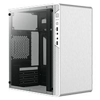 GABINETE ACTECK PERFORMANCE II GI215W / MINI TORRE / MICRO ATX - ITX / FUENTE DE PODER 500 W / PANEL ACRILICO / BLANCO / AC-935852, - Garantía: SG -