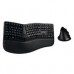 KIT ACTECK CREATOR VIRTUOS FITT MK770 / TECLADO Y MOUSE VERTICAL / INALAMBRICO / RECEPTOR USB / RECARGABLE / 118 TECLAS / ESPAÑOL / MULTIMEDIA / OPTICO / 2400 DPI AJUSTABLE / NEGRO / AC-936248, - Garantía: SG -