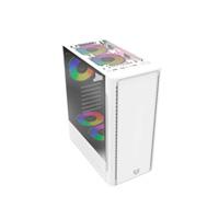 GABINETE GAMER BALAM RUSH NYX GI730 / MINI TORRE / MICRO ATX - MINI ITX / 3 VENTILADORES RGB INCLUIDOS / BAHIA PARA HDD - SSD / PANEL LATERAL DE CRISTAL TEMPLADO / BLANCO / BR-936101, - Garantía: SG -