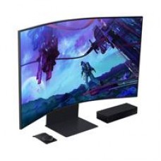 MONITOR LED SAMSUNG 55 PULGADAS, WIDESCREEN, GAMER, ODYSSEY ARK,UHD 3,840 X 2,160, 4K, NEGRO, PIVOT, 3 HDMI, 1 D. PORT, 1 LAN, 2 USB, CURVO, 165 HZ, 1000R, 1MS, BOCINAS, - Garantía: 3 AÑOS -