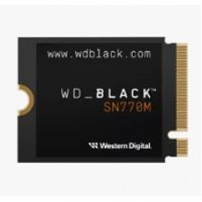 UNIDAD DE ESTADO SOLIDO SSD INTERNO WD BLACK SN770M 500GB M.2 2230 NVME PCIE GEN4 LECT.5000MB/S ESCRIT.4000MB/S TBW 300 WDS500G3X0G, - Garantía: 5 AÑOS -