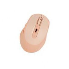 MOUSE INALAMBRICO 1600 DPI OPTICO RECARGABLE ERGONOMICO SILENCIOSO PERFECT CHOICE CLIX - CAQUI//SUSTITUYE A MS-1358/PC-044802, - Garantía: 1 AÑO -