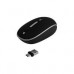 MOUSE INALAMBRICO OPTICO ERGONOMICO 1000 DPI RECEPTOR DUAL (USB Y TIPO C) SILENCIOSO PERFECT CHOICE WHISPER - NEGRO, - Garantía: 1 AÑO -