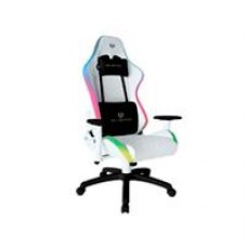 SILLA GAMER BALAM RUSH LIGHTNING FROST / ILUMINACION LED RGB / COJINES AJUSTABLES / PISTON CLASE 4 / MAX 120 KG / INCLINACION 90° A 180° / CONTROL 356 MODOS / BLANCO / BR-935920, - Garantía: SG -