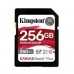 MEMORIA FLASH SD KINGSTON CANVAS REACT PLUS V60 / 256GB / UHS-II 280MB/SEG LECTURA, 150MB/SEG ESCRITURA  ( SDR2V6/256GB), - Garantía: 99 AÑOS -