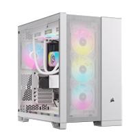 GABINETE CORSAIR ICUE LINK 6500X /SEMI-TORRE / ATX /MICRO-ATX/ MITX/ BLANCO RGB/ GAMER CC-9011270-WW, - Garantía: 2 AÑOS -