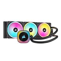 DISIPADOR CON ENFRIAMIENTO LIQUIDO CORSAIR ICUE LINK H150I AIO / 360 MM/ S-1700 1200/ AM5 AM4/ RGB NEGRO, - Garantía: 6 AÑOS -