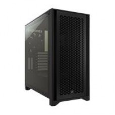 GABINETE CORSAIR AIRFLOW 4000D/NEGRO/SEMI-TORRE/ ATX/CRISTAL TEMPLADO (CC-9011200-WW), - Garantía: 2 AÑOS -