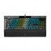 TECLADO CORSAIR K100 RGB/ ÓPTICO-MECÁNICO/ LED RGB RETROILUMINADO /CORSAIR OPX/NEGRO/TECLAS PBT NEGRAS/ (CH-912A01A-NA), - Garantía: 2 AÑOS -